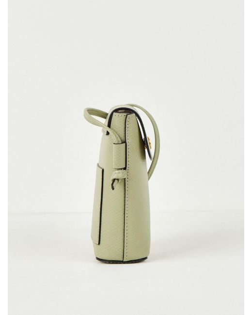 Longchamp White Epure Phone Crossbody Bag