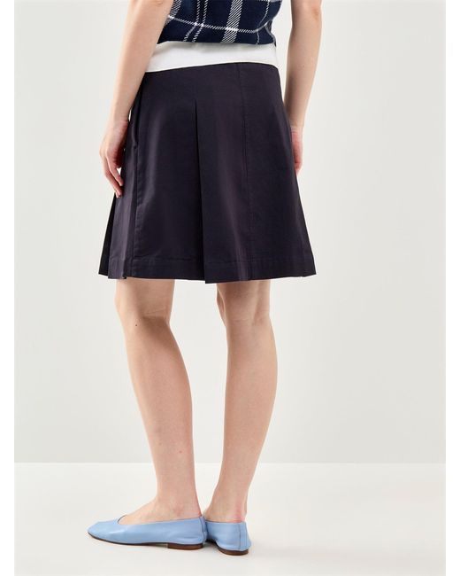Barbour Blue Aylesby Mini Skirt