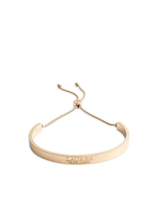 Ralph Lauren Metallic Logo Slider Bangle