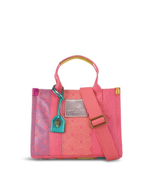 Kurt Geiger Pink Small Southbank Tote Bag