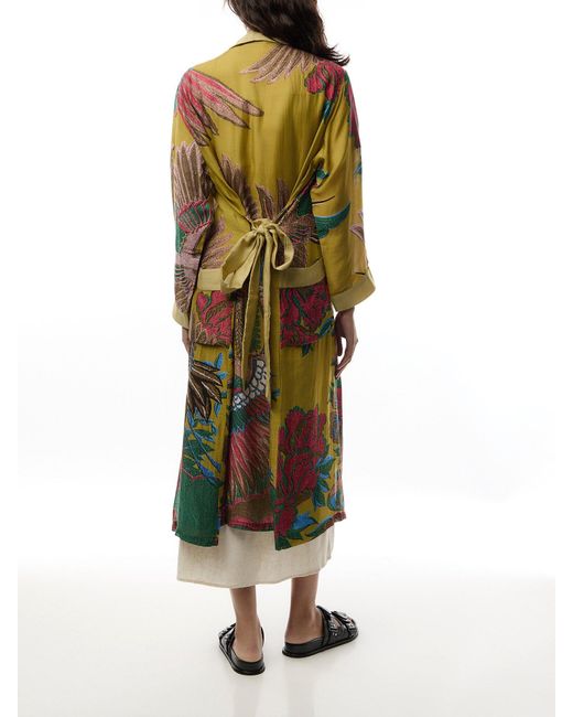 One Hundred Stars Green Crane Gown
