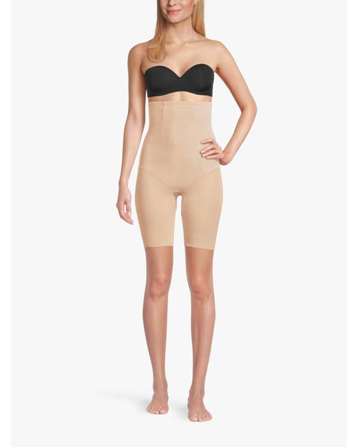 Miracle Control White Hi Waist Thigh Slimmer