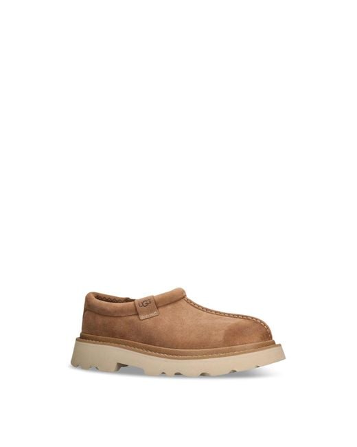 Ugg Brown Tasman Lug Suede Mules for men