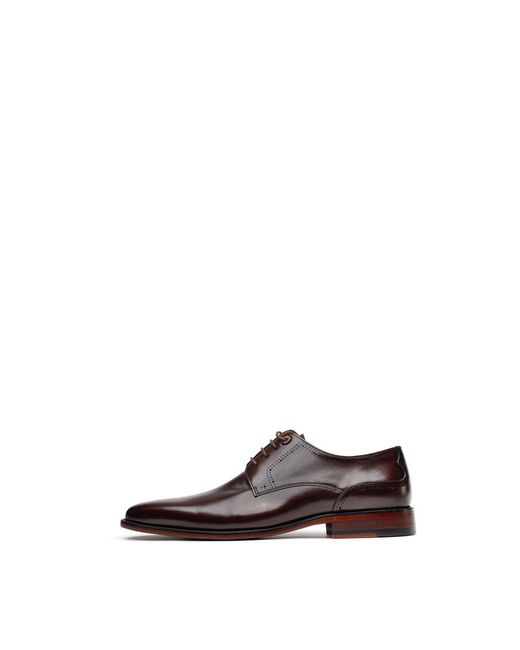 Simon Carter White Warren Derby Shoes for men