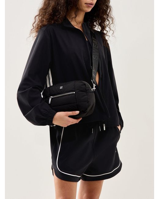 Sweaty Betty Black The Nimbus Roam Crossbody Bag