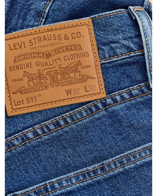 Levi's Blue 511 Slim Jeans for men