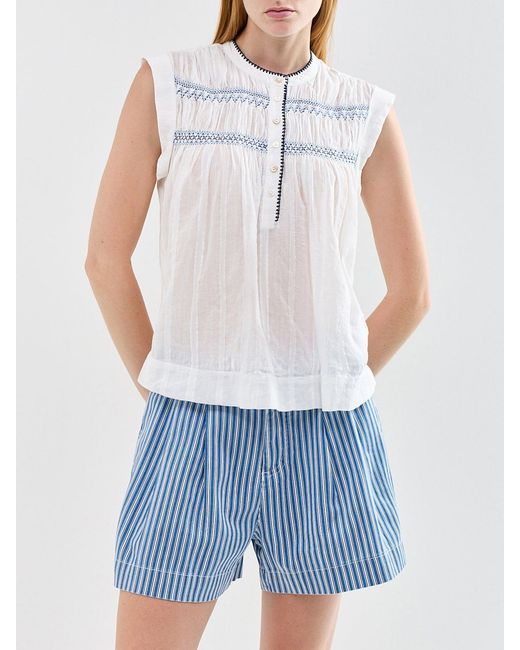 Rails White Willow Top