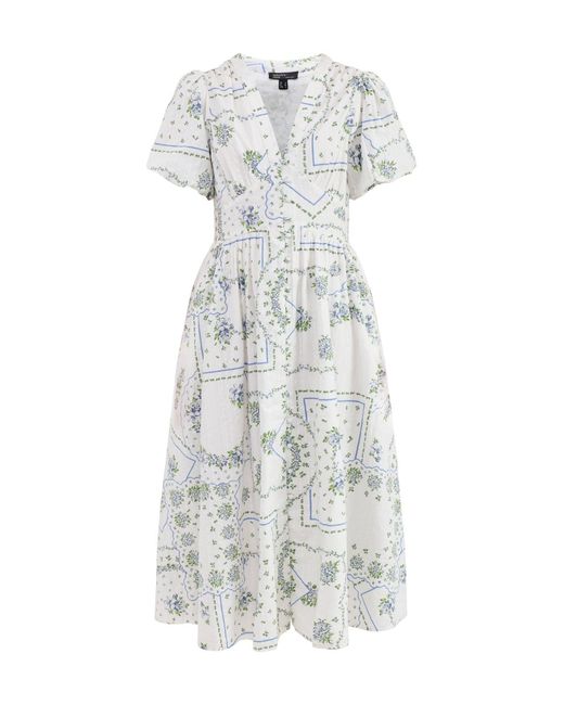 Nobody's Child White Starlight Midi Dress