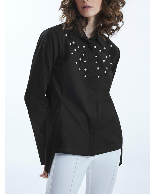 James Lakeland Black Pearl Detail Shirt