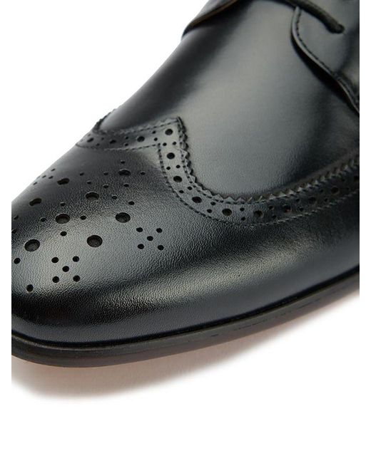 Simon Carter White Arne Brogue Shoes for men