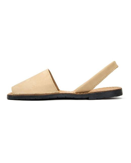 Sole Metallic Macaw Nubuck Menorcan Sandals