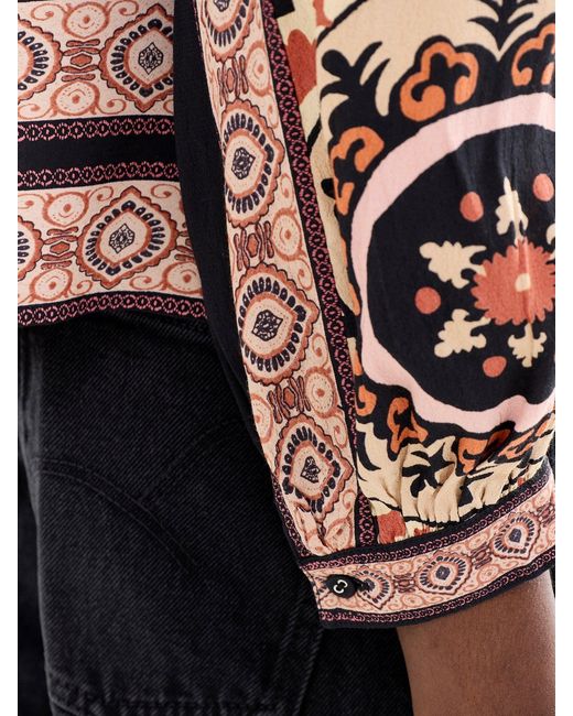 Ba&sh Blue Valda Printed Blouse Multi