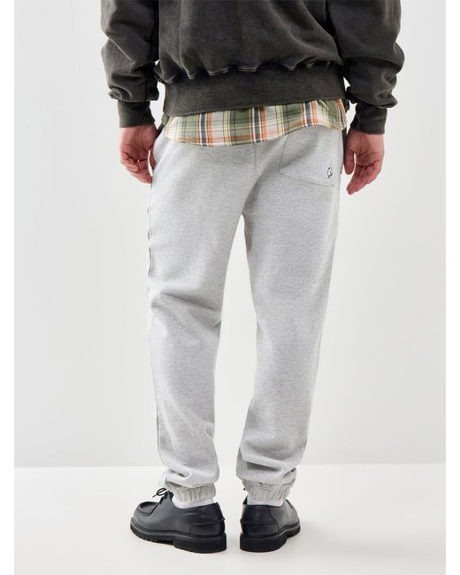 BBCICECREAM Gray Small Arch Logo Sweatpants for men