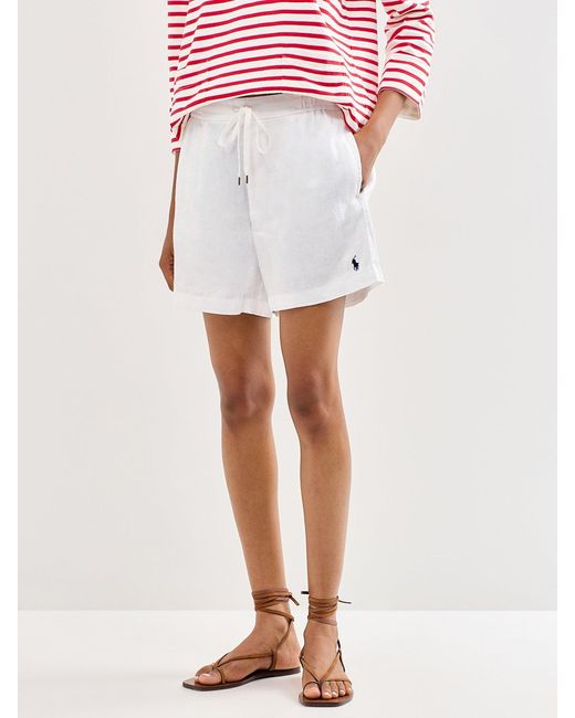 Polo Ralph Lauren White Shorts
