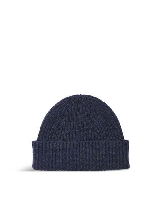 Whistles Women's Lambswool Hat in Blue Lyst UK