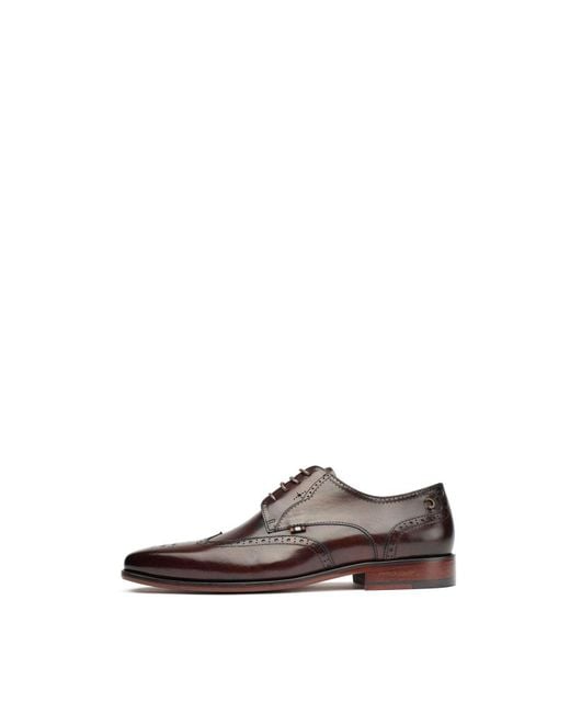 Simon Carter White Beagle Derby Shoes for men