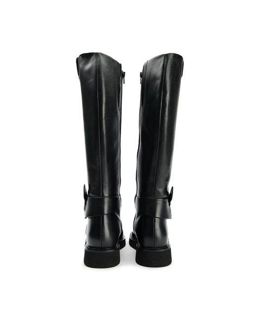 Barbour Black Theodora Knee-High Boots