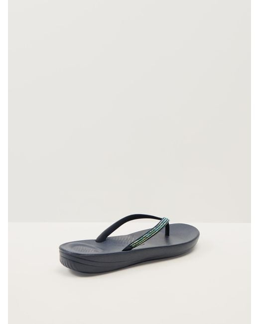Fitflop White Iqushion Sparkle Slipper