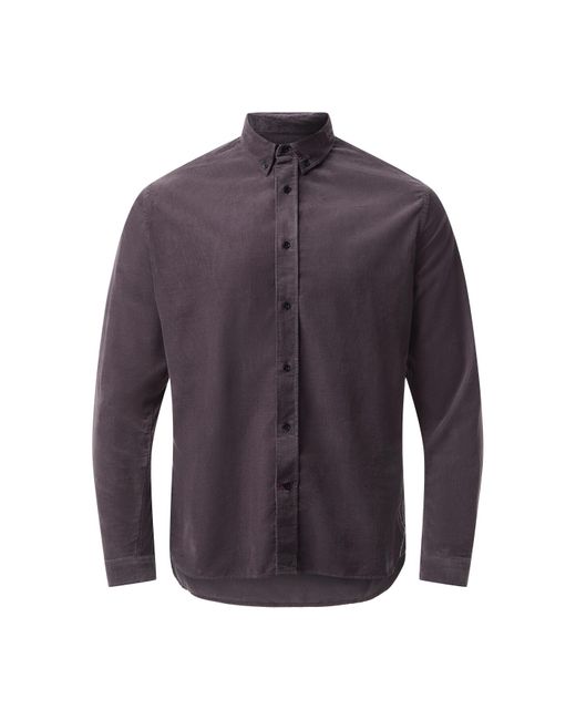 Oliver Spencer Blue Men's Mersey Corduroy Brook Shirt for men