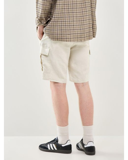 Gant White Cargo Shorts for men