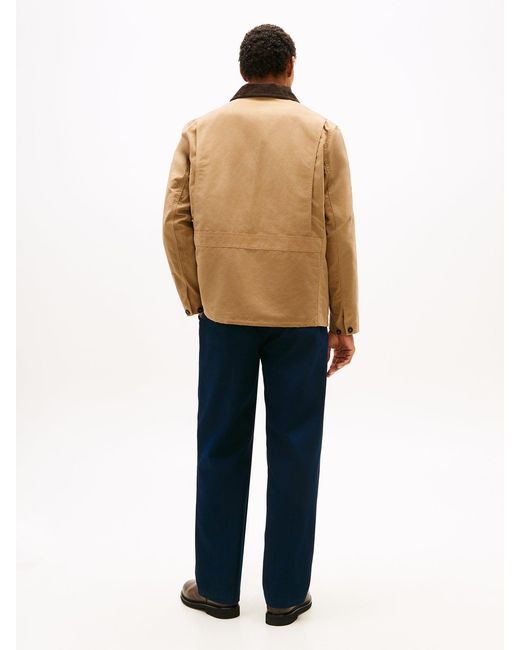 Tommy Hilfiger Natural Waxed Barn Jacket Neutral for men