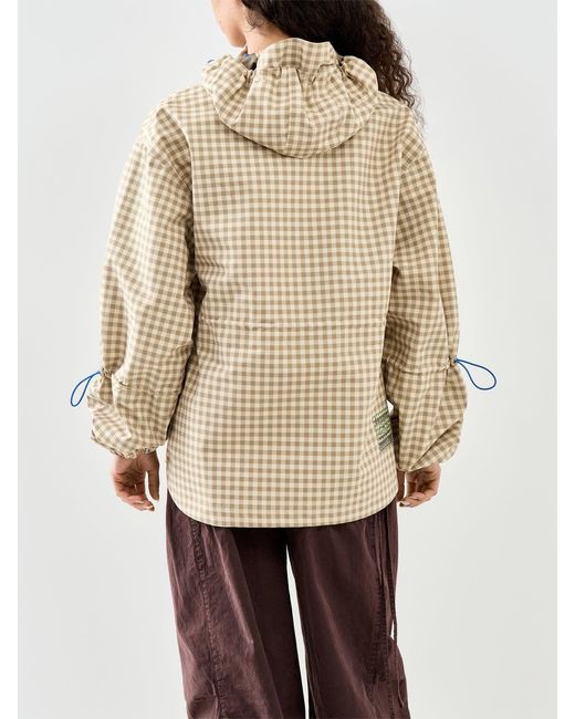 Damson Madder Natural Matilda Raincoat Gingham