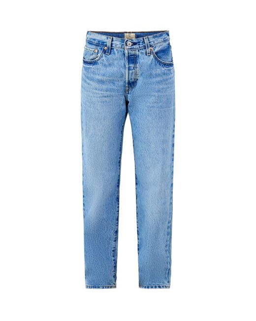 Levi's Blue 501 90S Straight Jeans