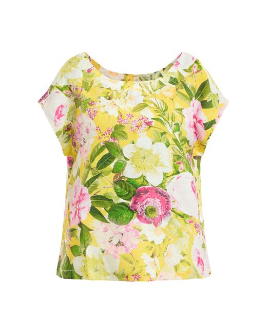 Sahara Yellow Women's Brilliant Bouquet Top