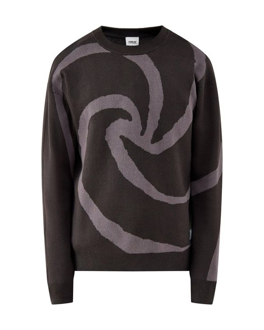 Parlez Black Pacific Knit for men