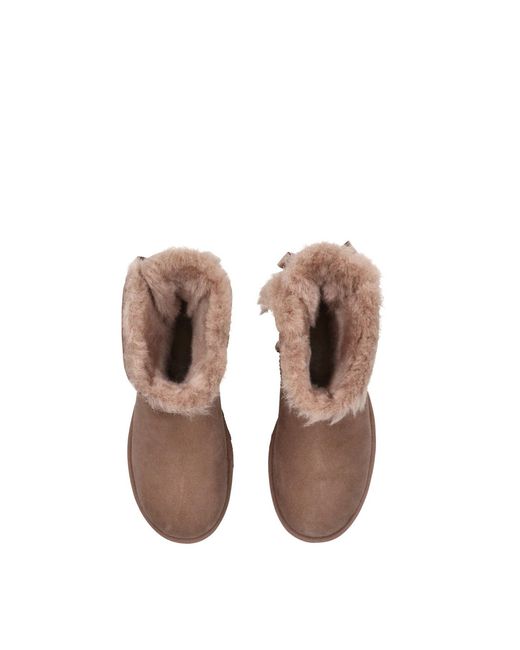 Ugg Brown Mini Bailey Bow Ii Boots