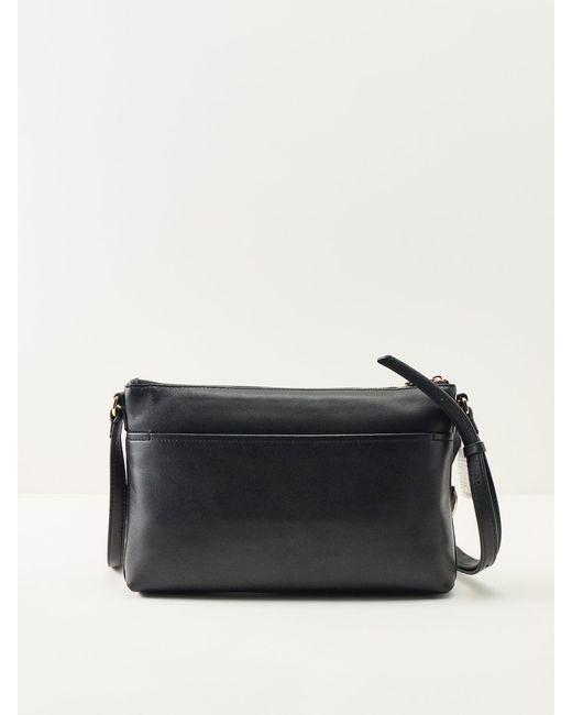 Radley Black Pockets Medium Zip Top Crossbody Bag