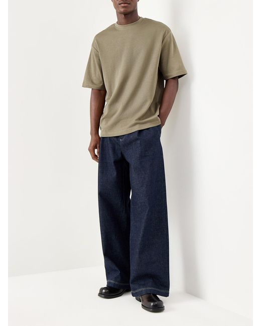 SELECTED Natural Loose Oscar Short Sleeves O Neck Tee for men