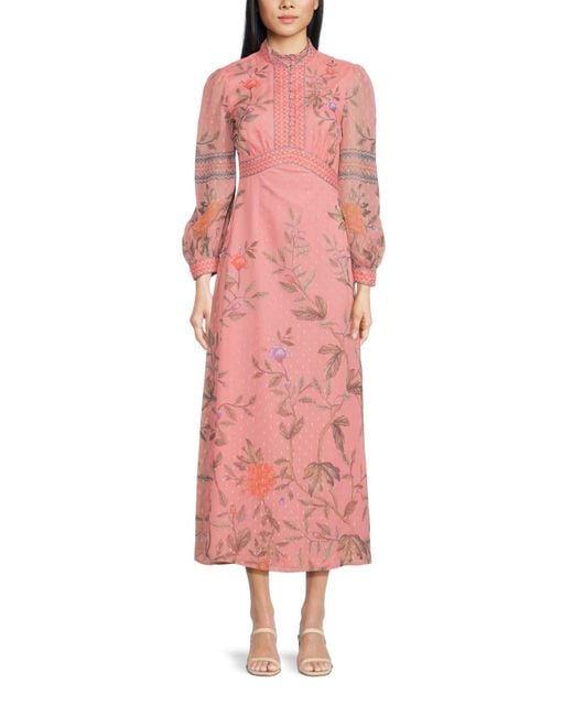 Raishma Pink Women's Elizabeth Dress