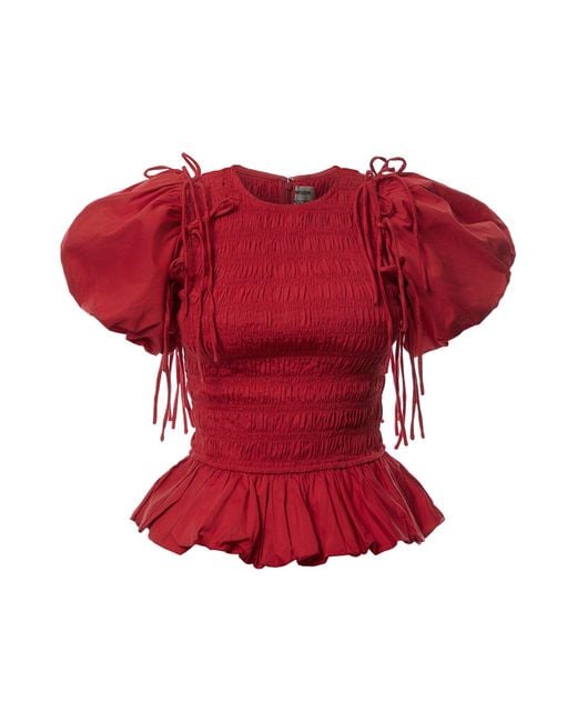 Damson Madder Red Becca Blouse