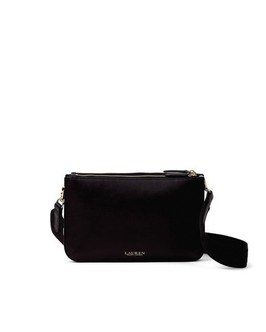 Ralph Lauren Black Landyn Crossbody Bag Medium