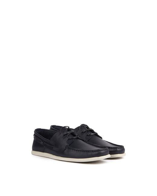 Sole White Alpha Boat Shoes for men