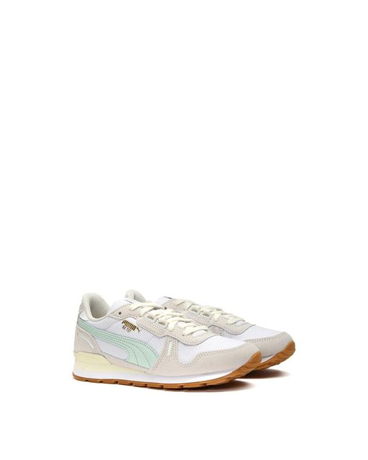PUMA White Rx737 Vintage Trainers