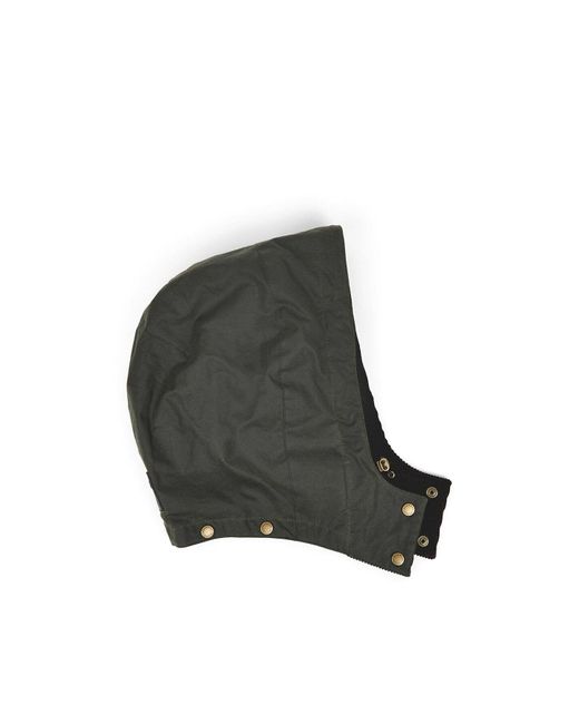 Barbour Black X Erdem Datura Wax Hood