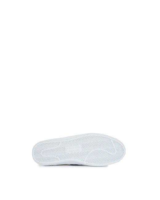 Polo Ralph Lauren White Court Vulc Trainers for men