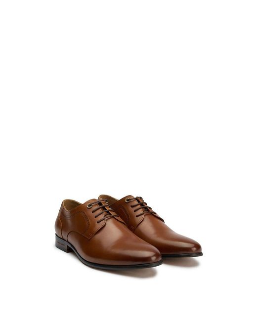 Simon Carter Brown Tosti Derby Shoes for men