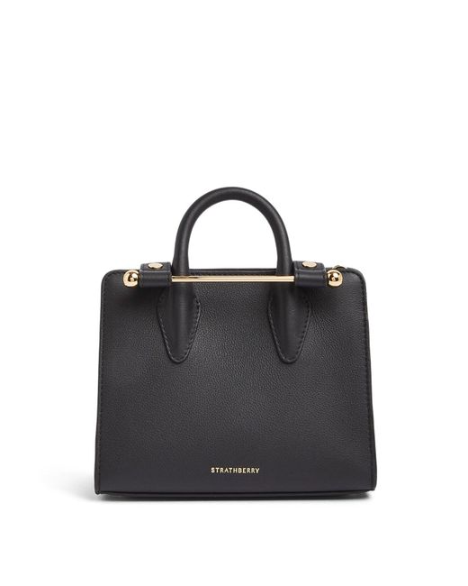 Strathberry Black Women's Nano Tote