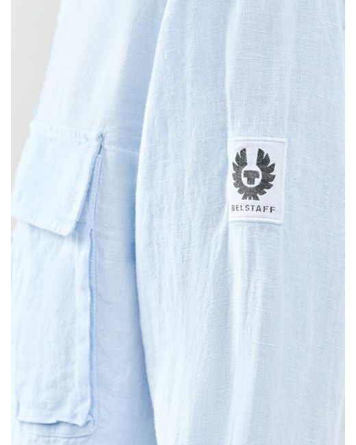 Belstaff Blue Scale Shirt for men