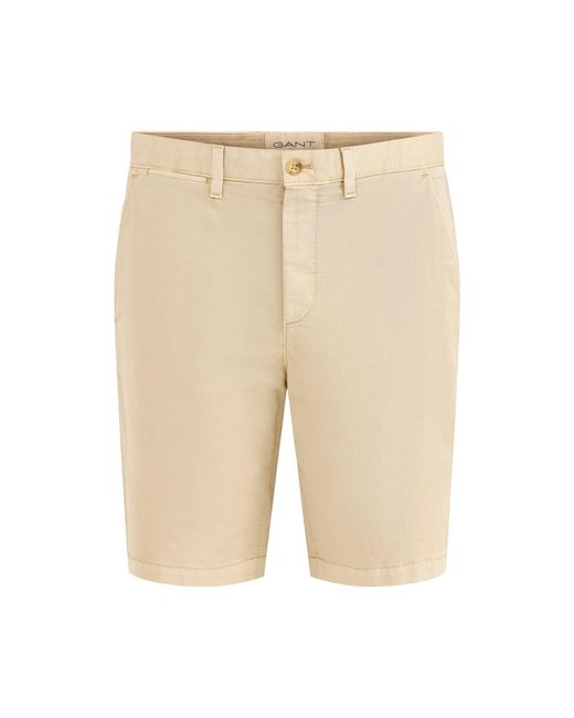 Gant Natural Sunfaded Chino Shorts for men