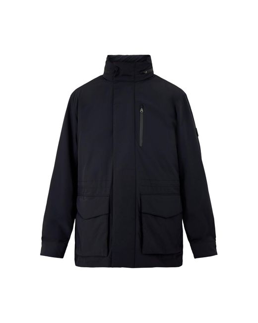 Gant Blue Double Mid Length Jacket for men