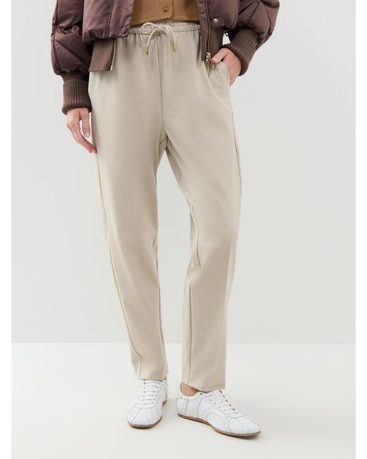 Marella Natural Voto Slim Trousers