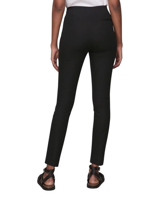Whistles Black Super Stretch Trouser