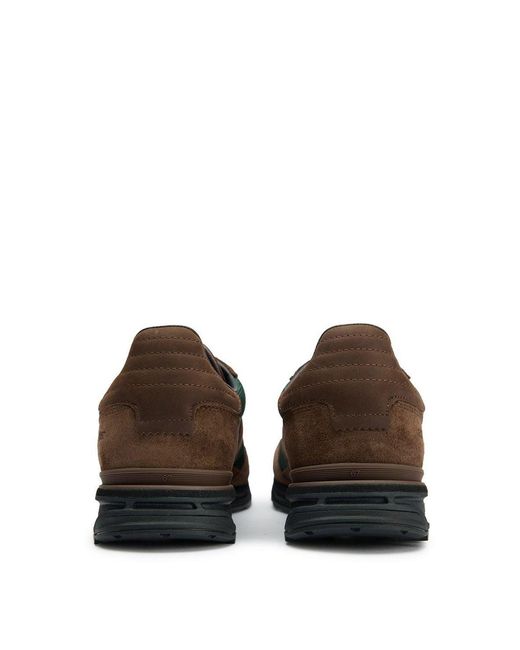 Polo Ralph Lauren Green Varick Trainers Tan for men