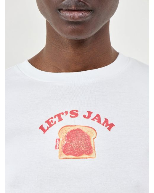 Levi's White Essential Sporty Graphic T-Shirt