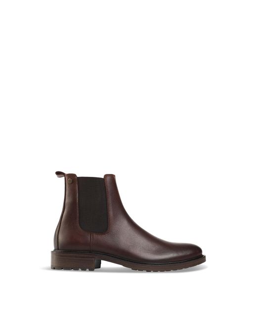 Sole Brown Pento Chelsea Boots for men