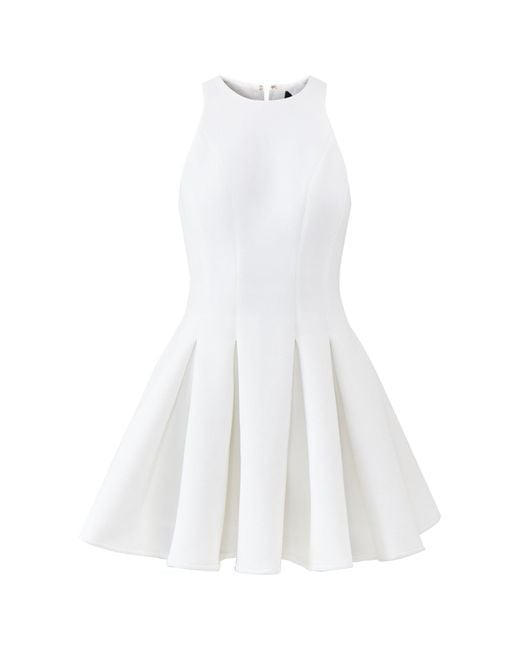 Club L London White Leilani Mini Dress